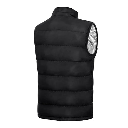 9 Heated Vest Zones Electric Heated Jackets Men Women Sportswear Heated Coat Graphene Heat Coat USB Heating Jacket for Camping